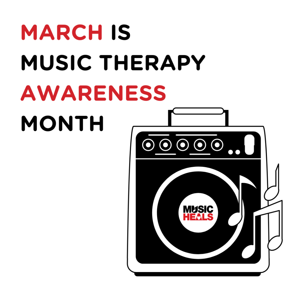 Music Therapy Awareness Month For Social Media Music Heals