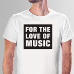 For The Love Of Music - Crew - White